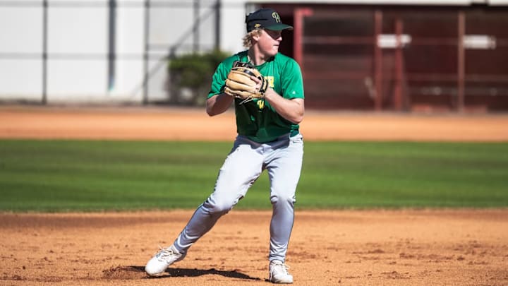 Jupiter High School infielder Colton Schwarz had a big game against American Heritage