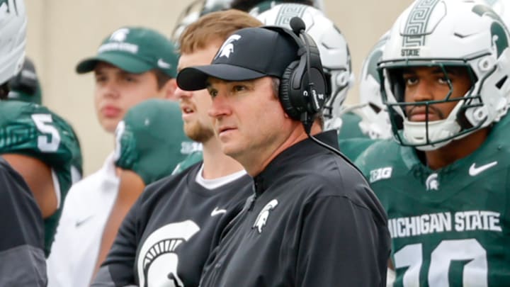 Michigan State Spartans head coach Jonathan Smith 