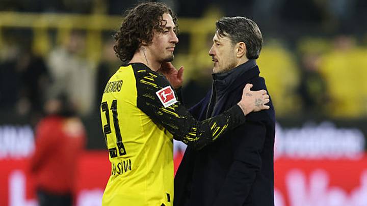 Fabio Silva und Niko Kovac Fabio Silva und Niko Kovac