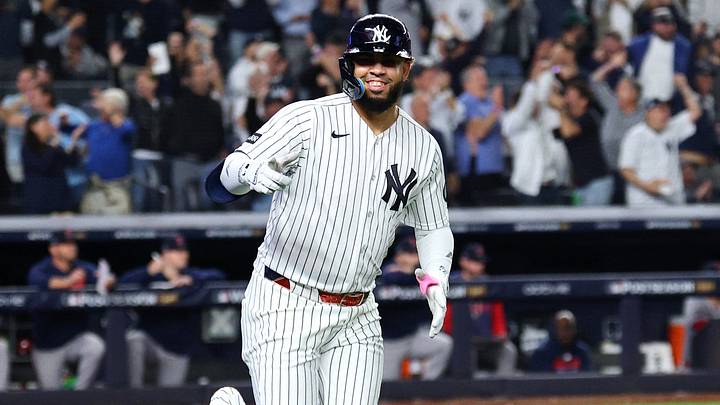 Luis Garcia Jr. got the scoring started in Game 2 with a solo home run in the fourth inning.