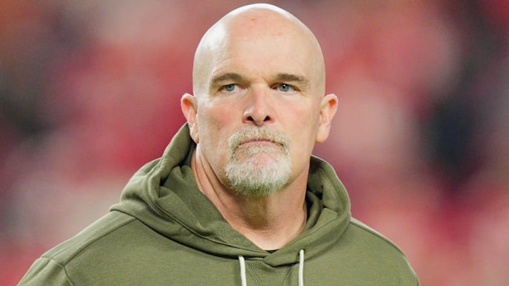 Washington Commanders head coach Dan Quinn