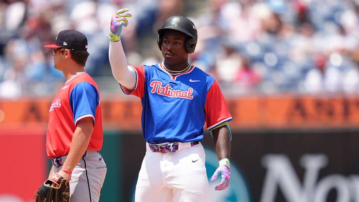 National League outfielder Dakota Jordan. Credit: Kyle Ross-Imagn Images National League outfielder Dakota Jordan. Credit: Kyle Ross-Imagn Images