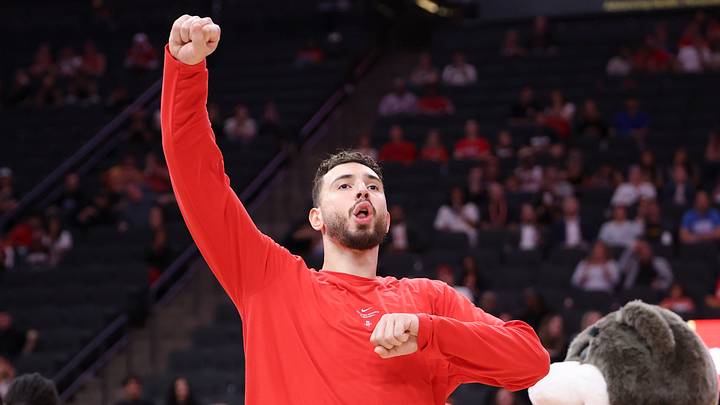 Oct 15, 2026; Houston, Texas, USA; Houston Rockets center Alperen Sengun (28) is introduced before the game against the Oklahoma City Thunder at Toyota Center. Mandatory Credit: Troy Taormina-Imagn Images Oct 15, 2026; Houston, Texas, USA; Houston Rockets center Alperen Sengun (28) is introduced before the game against the Oklahoma City Thunder at Toyota Center. Mandatory Credit: Troy Taormina-Imagn Images