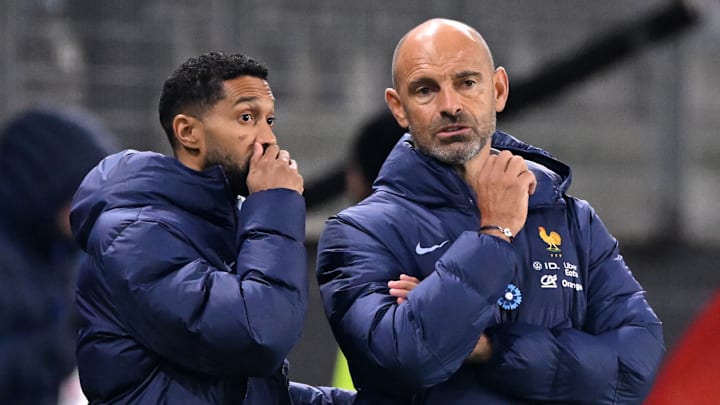 Gaël Clichy et Gérald Baticle - équipe de France Espoirs