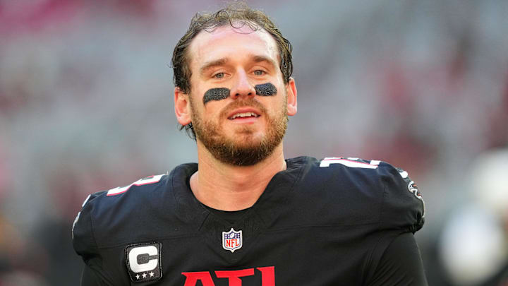 Atlanta Falcons punter Bradley Pinion
