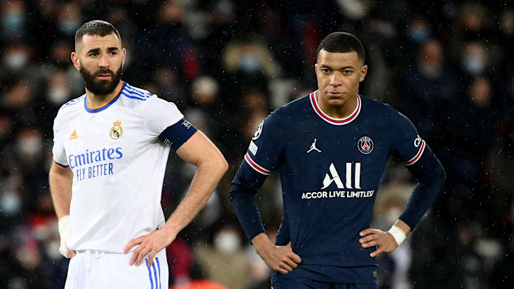 Tout juste sacré champion d'Europe avec le Real Madrid, Karim Benzema a retrouvé Kylian Mbappé en Bleu