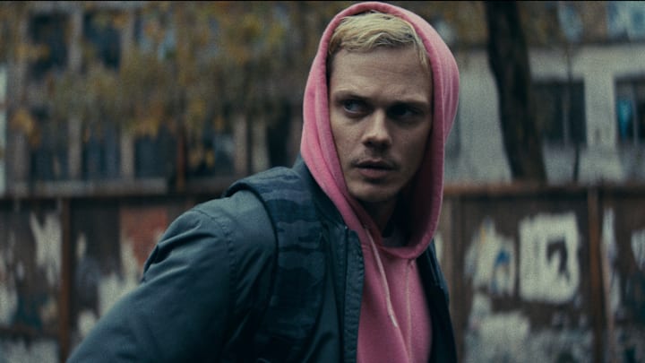 Bill Skarsgård in the Horror/Thriller film LOCKED, a The Avenue release.