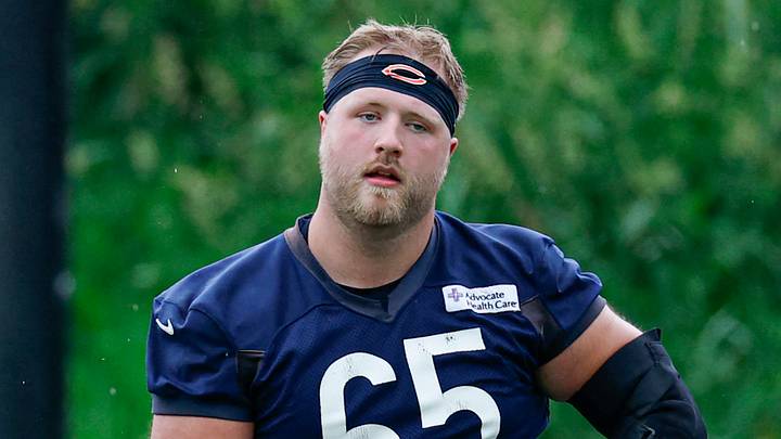 Chicago Bears offensive tackle Luke Newman