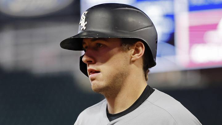 Sep 4, 2025; Minneapolis, Minnesota, USA; Chicago White Sox catcher Kyle Teel (8) celebrates his three-run home run against the Minnesota Twins in the seventh inning at Target Field. Mandatory Credit: Bruce Kluckhohn-Imagn Images Sep 4, 2025; Minneapolis, Minnesota, USA; Chicago White Sox catcher Kyle Teel (8) celebrates his three-run home run against the Minnesota Twins in the seventh inning at Target Field. Mandatory Credit: Bruce Kluckhohn-Imagn Images