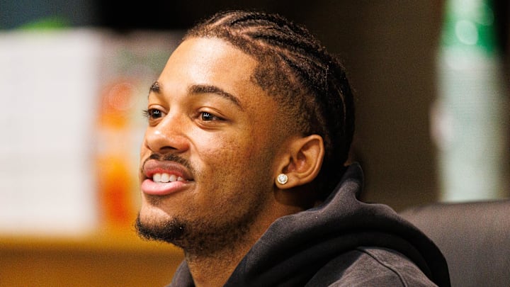 Notre Dame Fighting Irish cornerback Leonard Moore