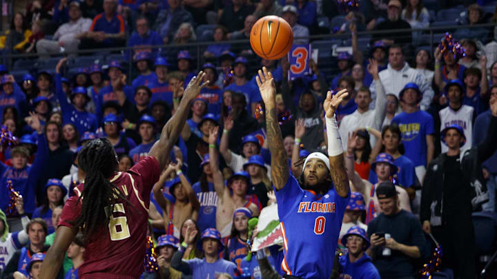 Florida Gators guard Boogie Fland had 18 points in the win over Florida State.
