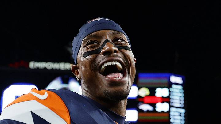 Denver Broncos wide receiver Courtland Sutton Denver Broncos wide receiver Courtland Sutton