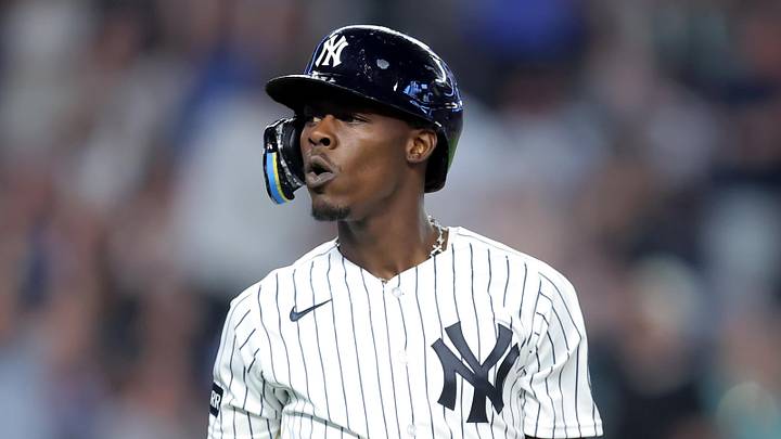 New York Yankees second baseman Jazz Chisholm Jr. (13) New York Yankees second baseman Jazz Chisholm Jr. (13)