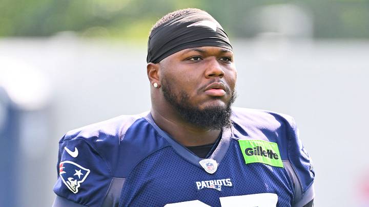 New England Patriots defensive end Milton Williams New England Patriots defensive end Milton Williams