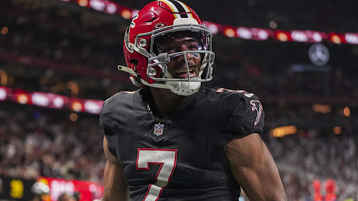 Atlanta Falcons running back Bijan Robinson