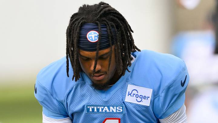 Tennessee Titans - wide receiver Wan'Dale Robinson Tennessee Titans - wide receiver Wan'Dale Robinson