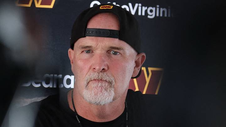 Washington Commanders head coach Dan Quinn