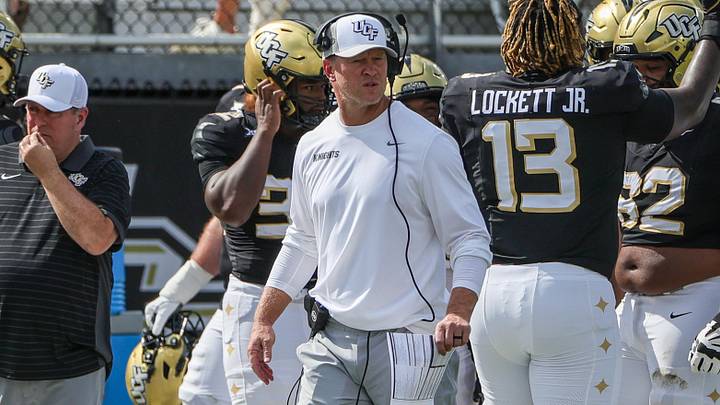 UCF Knights head coach Scott Frost. UCF Knights head coach Scott Frost.
