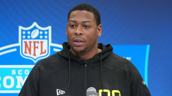 Texas defensive lineman Alfred Collins