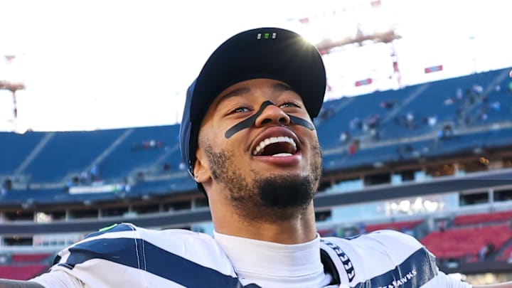 Jaxon Smith-Njigba of the Seattle Seahawks Jaxon Smith-Njigba of the Seattle Seahawks