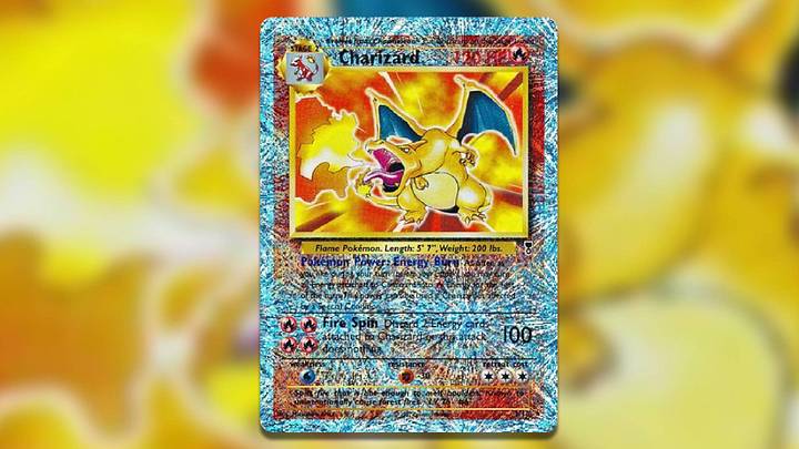 hologram charizard pokemon card Pokemon Card Charizard (Holographic) main image 1