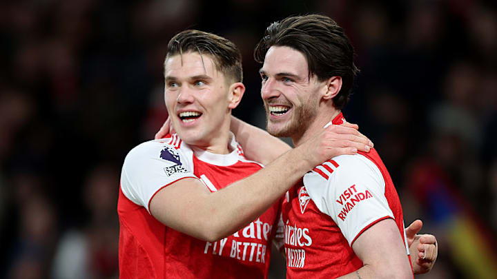 Arsenal went into the new year atop the table.