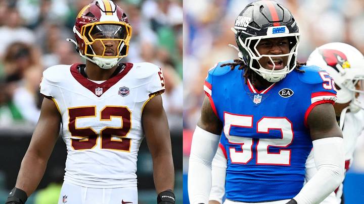 Washington Commanders LB Sonny Styles and New York Giants LB Arvell Reese share more than just an alma mater. Photo credit: Eric Hartline-Imagn Images and USA TODAY Network via Reuters Connect. Washington Commanders LB Sonny Styles and New York Giants LB Arvell Reese share more than just an alma mater. Photo credit: Eric Hartline-Imagn Images and USA TODAY Network via Reuters Connect.