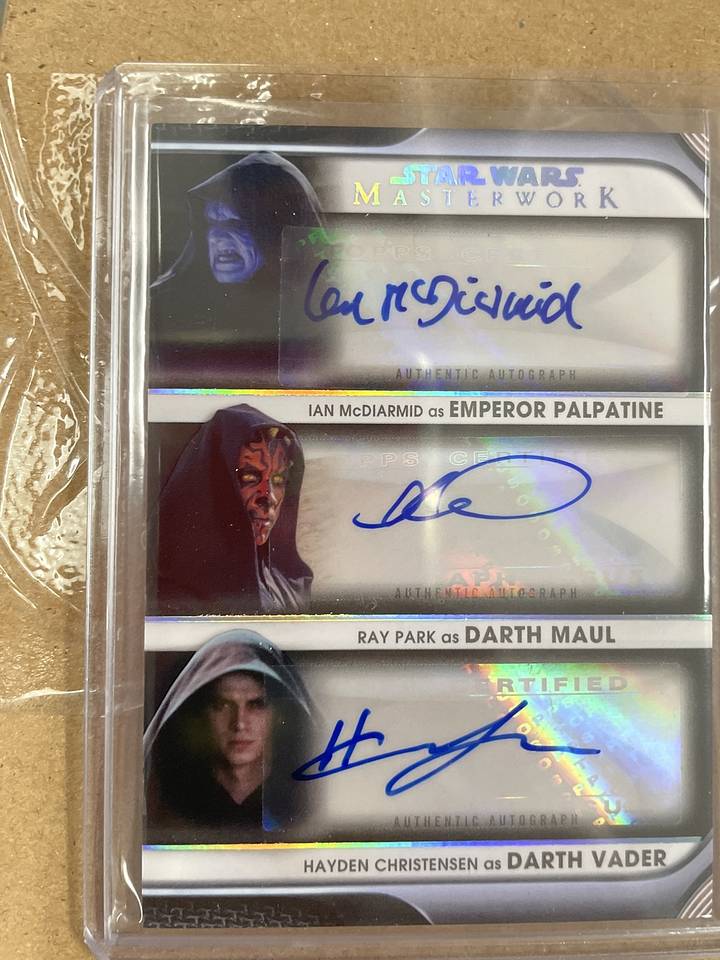 The Most Unique Star Wars Autograph Cards in the Galaxy