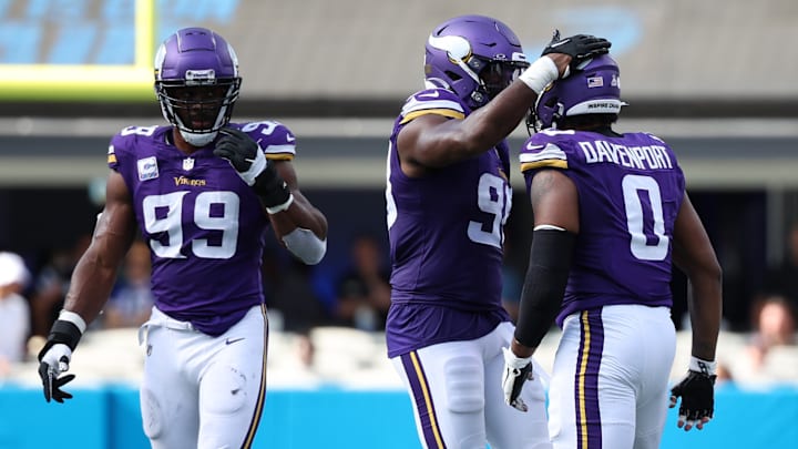 Minnesota Vikings pass rusher Marcus Davenport