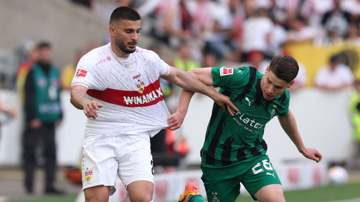 Lukas Ullrich im Duell mit Deniz Undav