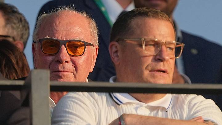 Ehrenpräsident Uli Hoeneß und Sportvorstand Max Eberl Ehrenpräsident Uli Hoeneß und Sportvorstand Max Eberl