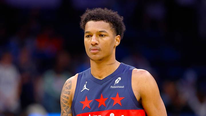 Mar 3, 2026; Orlando, Florida, USA;  Washington Wizards forward Julian Reese (15) against the Orlando Magic in the first half at Kia Center.