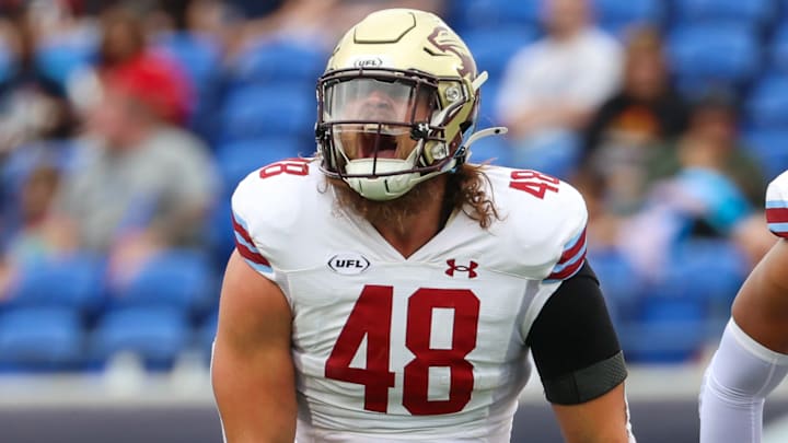Michigan Panthers pass rusher Kenny Willekes