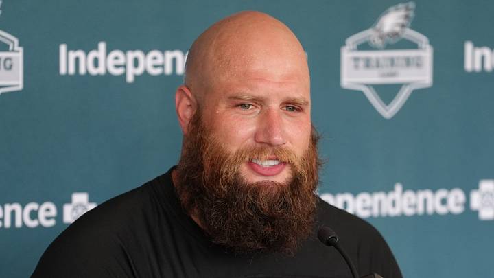 Philadelphia Eagles offensive lineman Lane Johnson