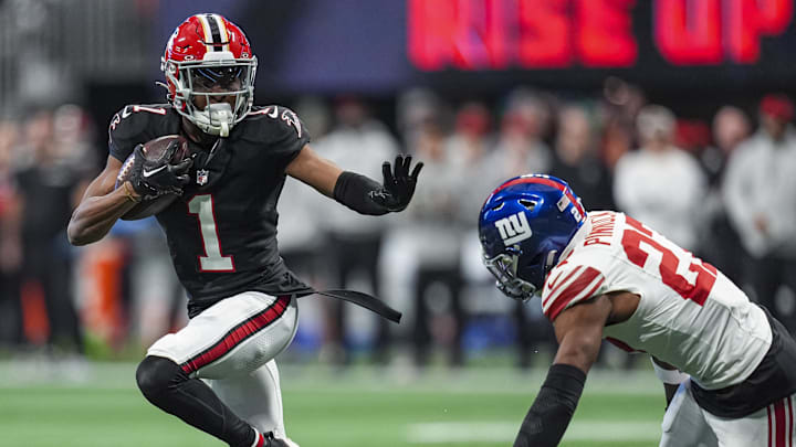 Atlanta Falcons wide receiver Darnell Mooney