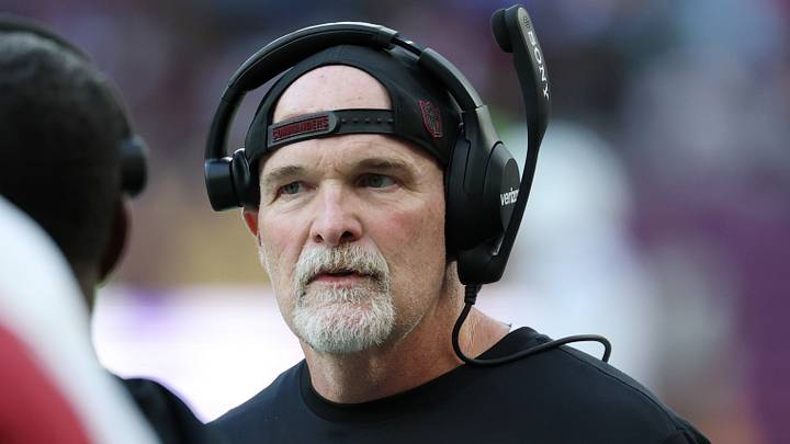 Washington Commanders head coach Dan Quinn Washington Commanders head coach Dan Quinn
