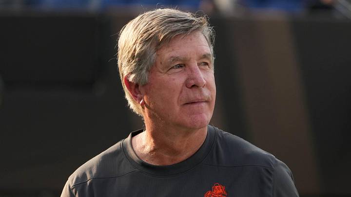 Atlanta Falcons offensive line coach Bill Callahan