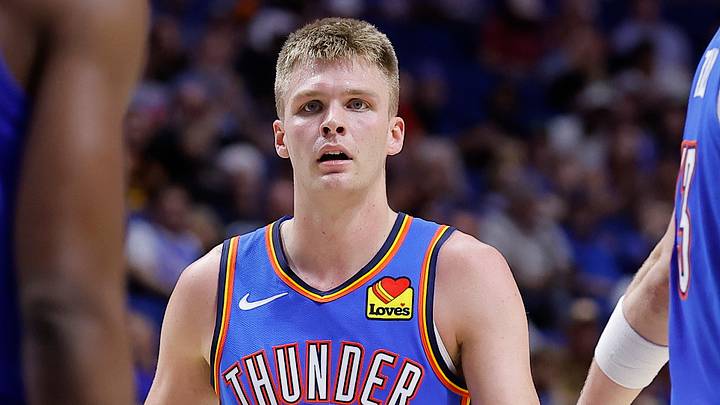 Oklahoma City Thunder guard Bennett Stirtz Oklahoma City Thunder guard Bennett Stirtz