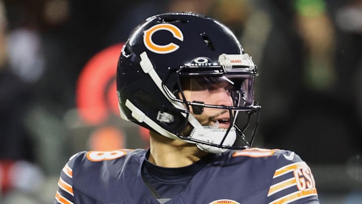 Chicago Bears quarterback Caleb Williams