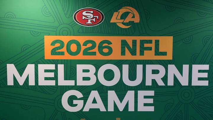 The 2026 NFL Melbourne Game. San Francisco 49ers and Los Angeles Rams. Mandatory Credit: Kirby Lee-Imagn Images The 2026 NFL Melbourne Game. San Francisco 49ers and Los Angeles Rams. Mandatory Credit: Kirby Lee-Imagn Images