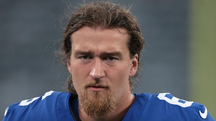 New York Giants punter Jamie Gillan New York Giants punter Jamie Gillan