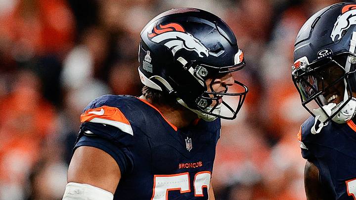 Denver Broncos outside linebacker Jonah Elliss Denver Broncos outside linebacker Jonah Elliss