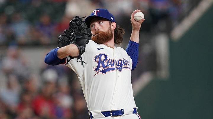 Texas Rangers pitcher Robby Ahlstrom. Texas Rangers pitcher Robby Ahlstrom.