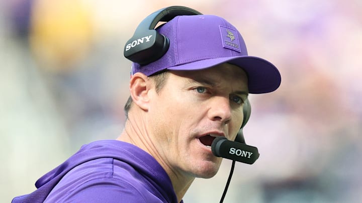Minnesota Vikings head coach Kevin O'Connell Minnesota Vikings head coach Kevin O'Connell