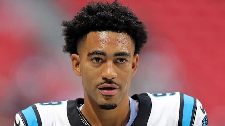 Carolina Panthers quarterback Bryce Young