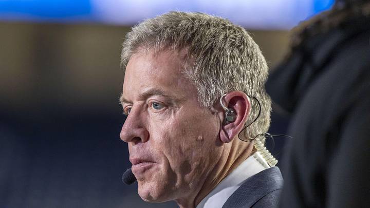 ESPN broadcaster Troy Aikman