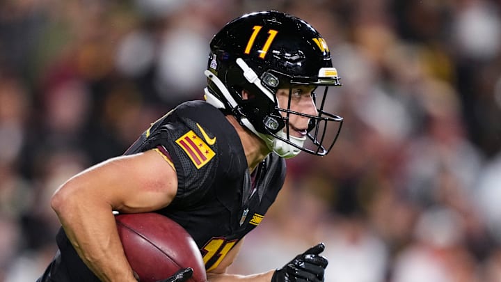 Washington Commanders wide receiver Luke McCaffrey Washington Commanders wide receiver Luke McCaffrey