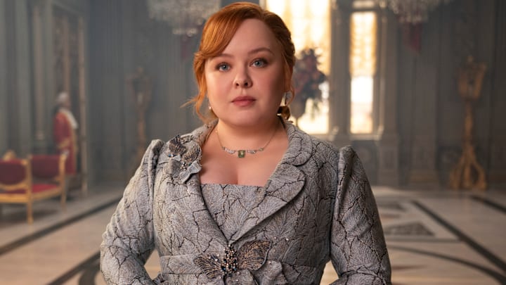 Nicola Coughlan as Penelope Bridgerton in episode 406 of Bridgerton Nicola Coughlan as Penelope Bridgerton in episode 406 of Bridgerton