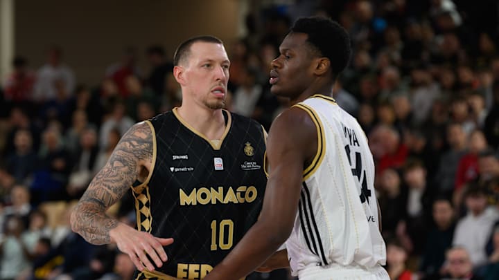 #10 Daniel Theis of Monaco newly recruited from NBA...