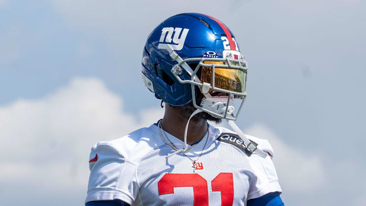 New York Giants cornerback Paulson Adebo 